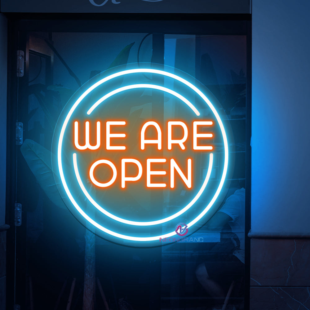 Walk-Ins Welcome Neon Sign - 16x8 Inch Open LED Light - USB Powered For Salon, Barber Shop, Cafe Decor - View #9