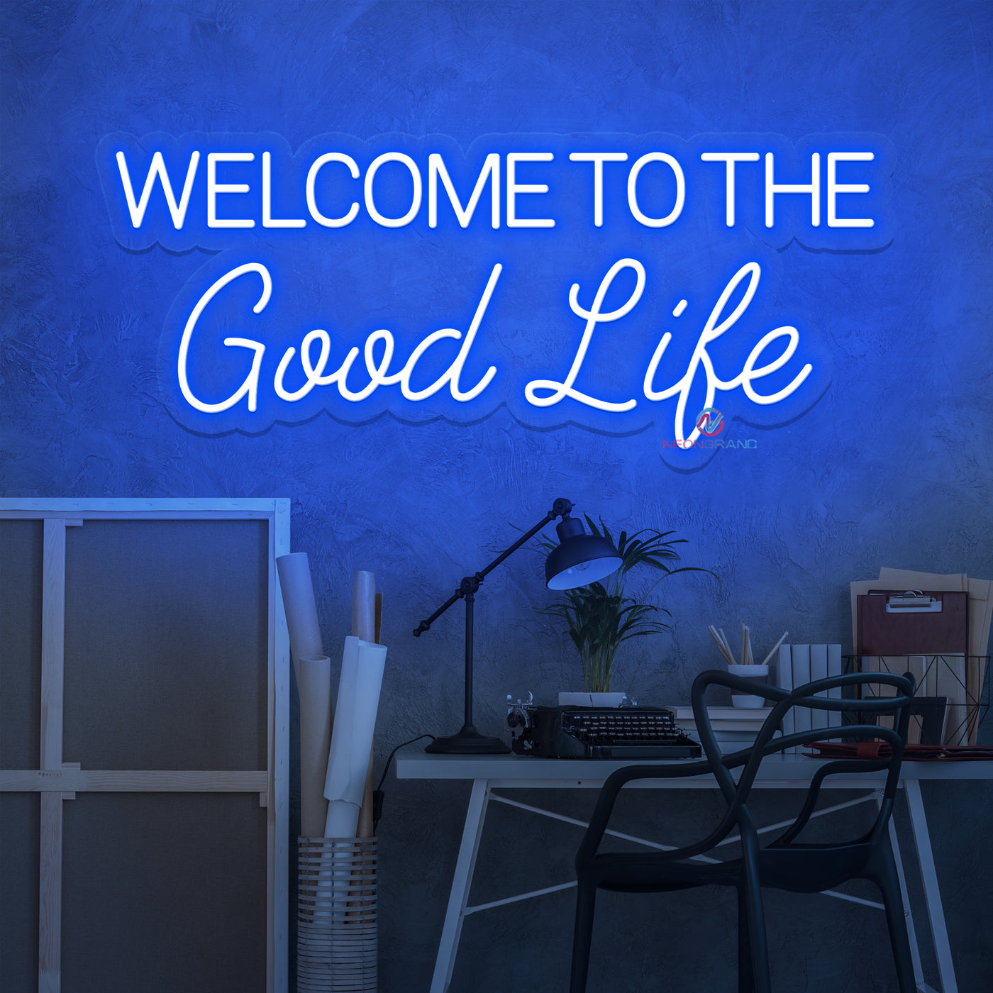 Welcome To The Good Life Neon Sign Led Light