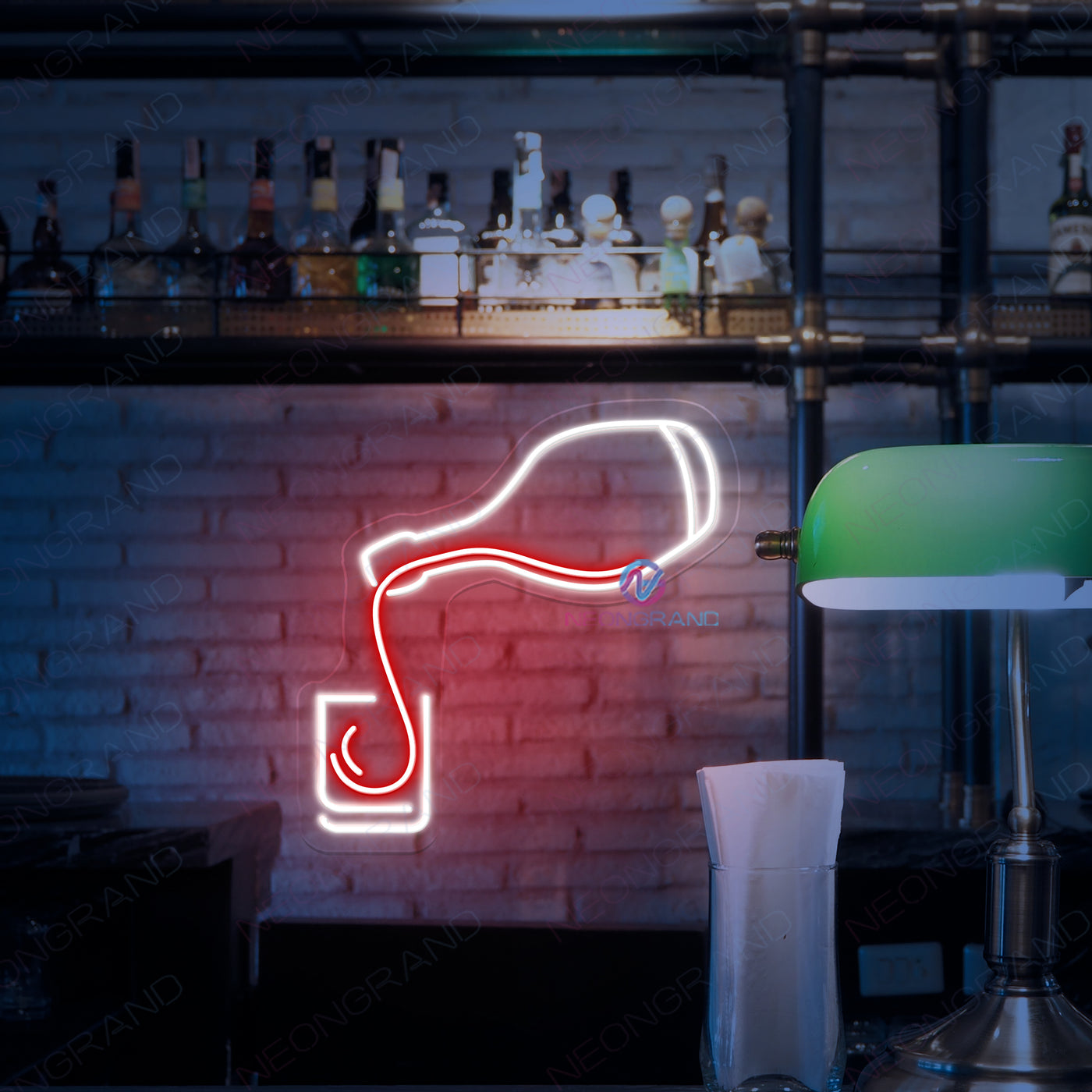 Wine Neon Sign Pub Led Light For Bar