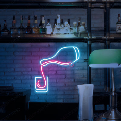 Wine Neon Sign Pub Led Light For Bar