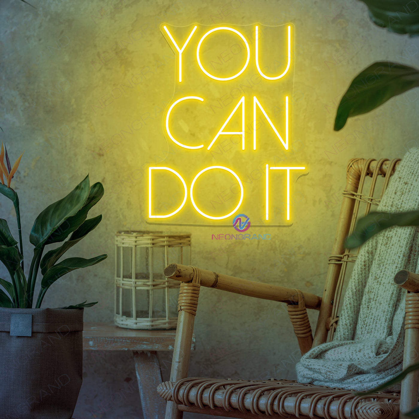 You Can Do It Neon Sign Inspirational Led Light