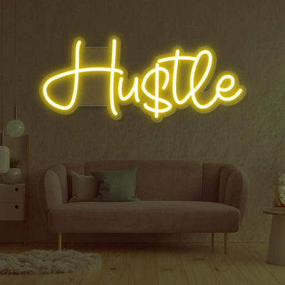 Hustle Neon Sign Led Light (6)