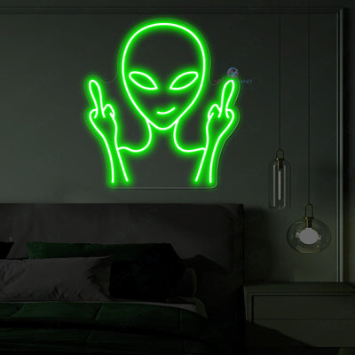 Alien Neon Sign Cool Alien Led Light 3