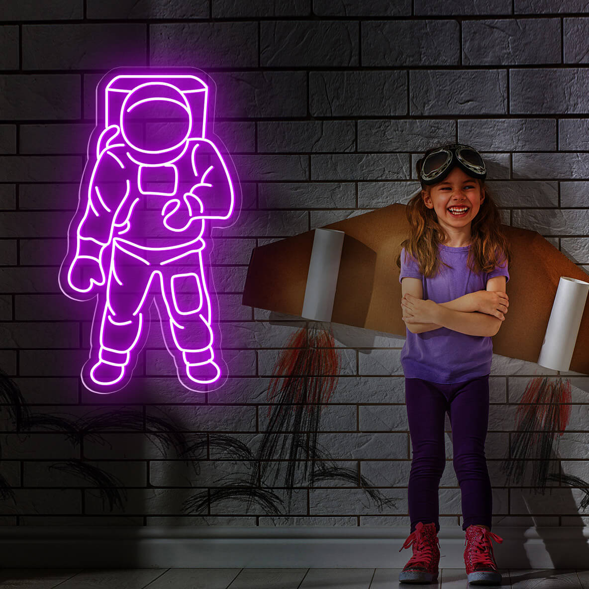 Astronaut Neon Sign Spaceman Led Light 1