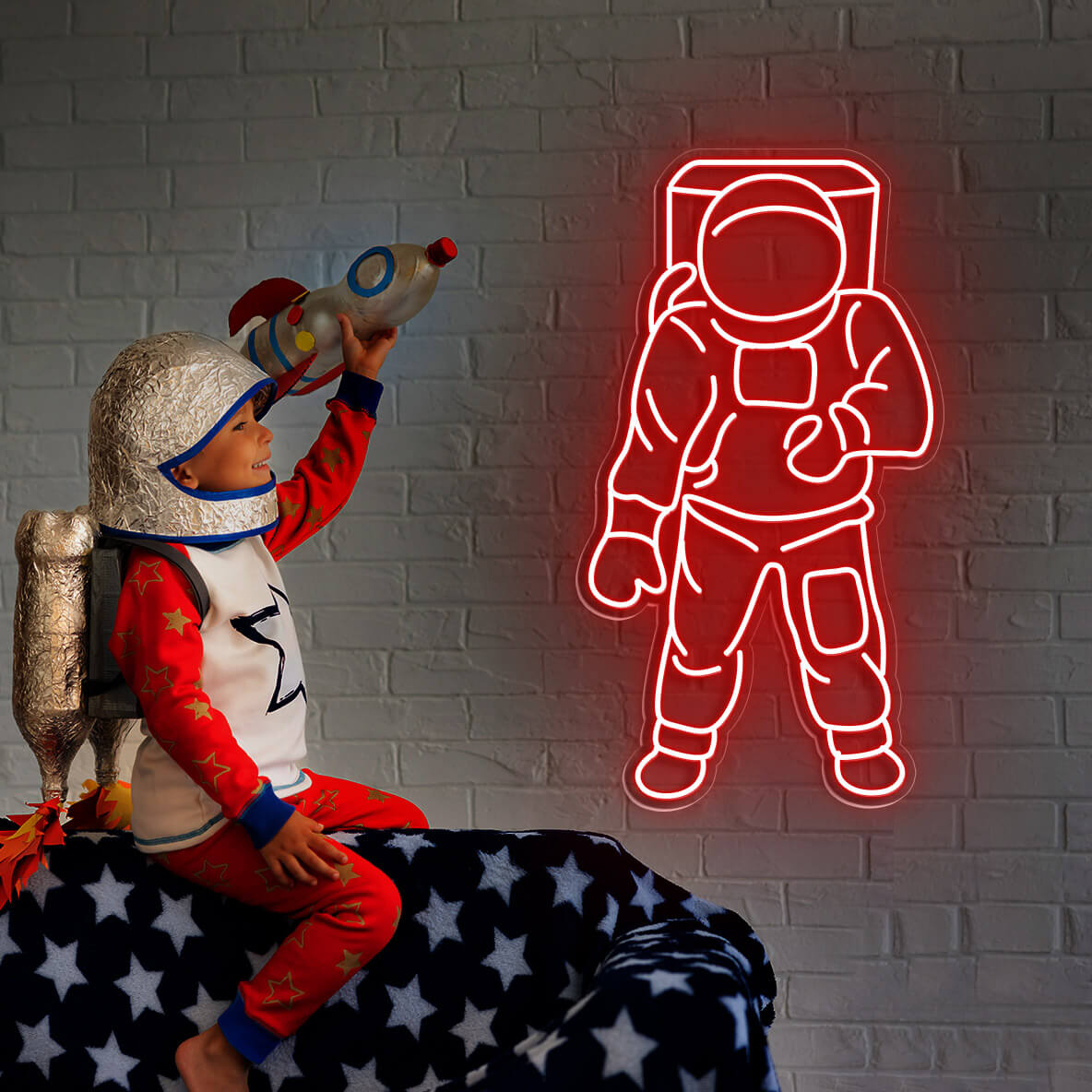 Astronaut Neon Sign Spaceman Led Light 2