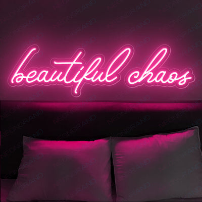 Beautiful Chaos Neon Sign Led Light Pink