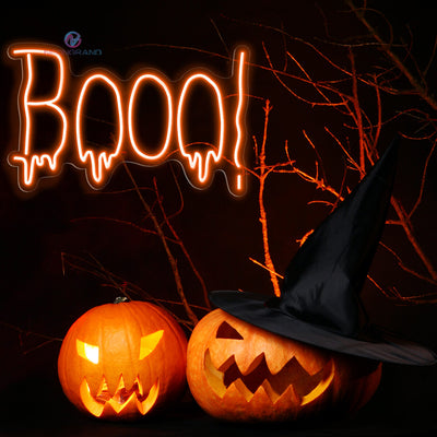 Boo Neon Sign Halloween Led Light 1