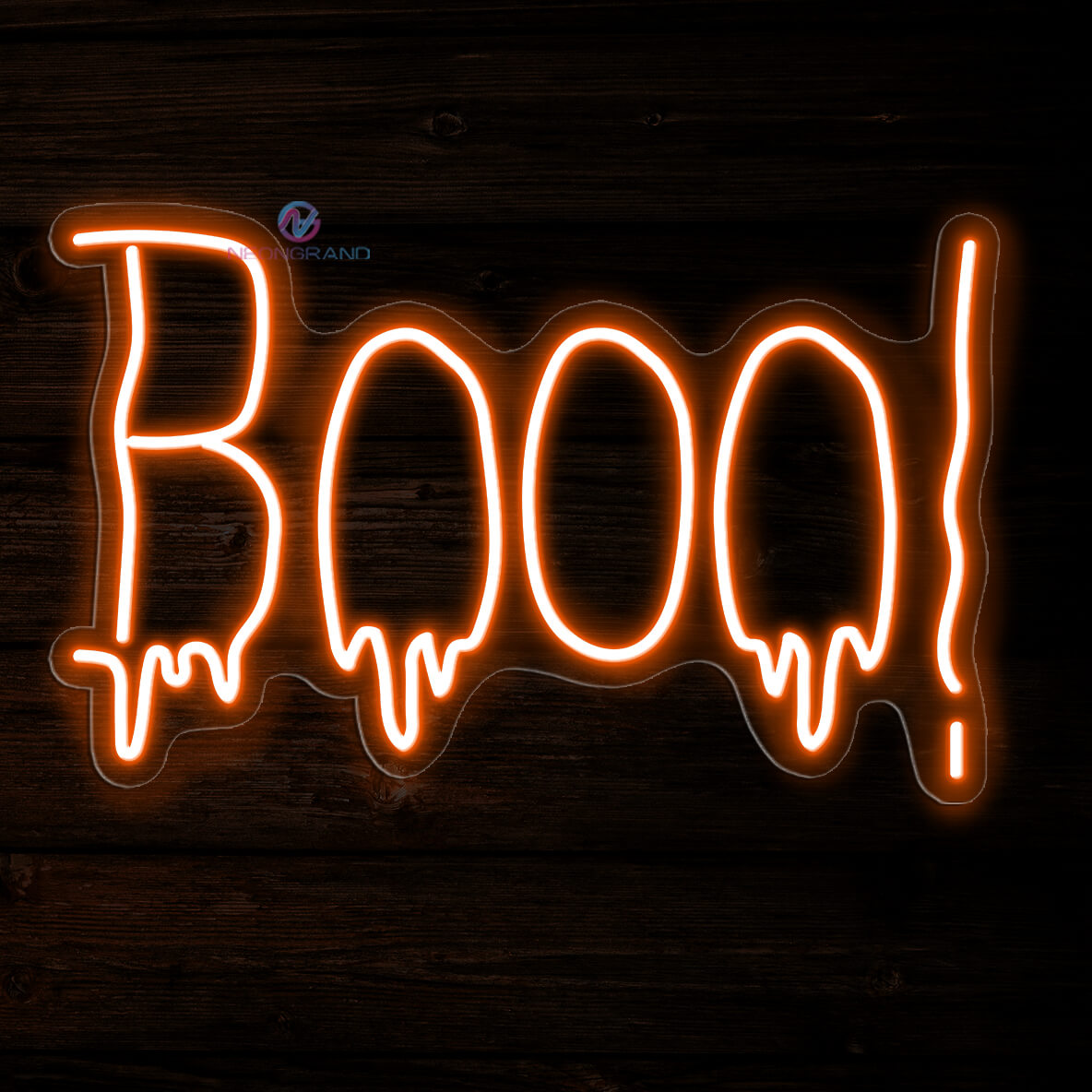 Boo Neon Sign Halloween Led Light 2
