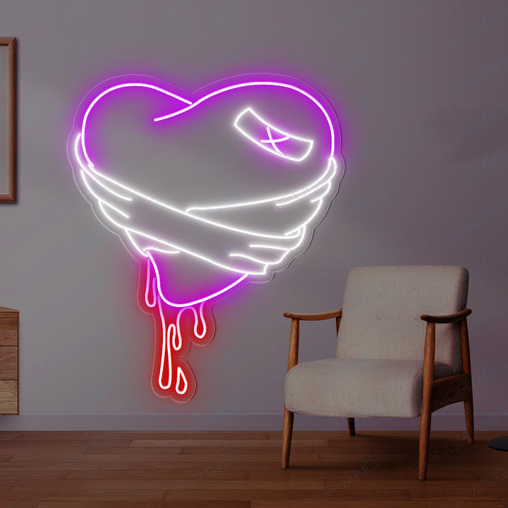 Broken-Heart-Neon-Sign-Love-
