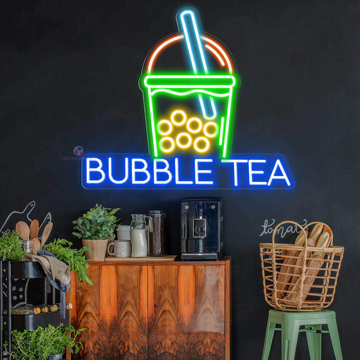 Bubble Tea Neon Sign Drink Led Light Boba Neon Sign 3