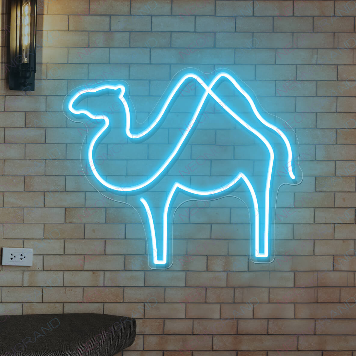 Camel Neon Sign Animal Led Light lb1