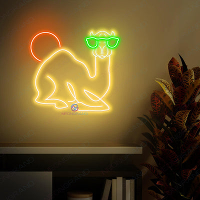 Camel Neon Sign Led Light Funny Neon Signs