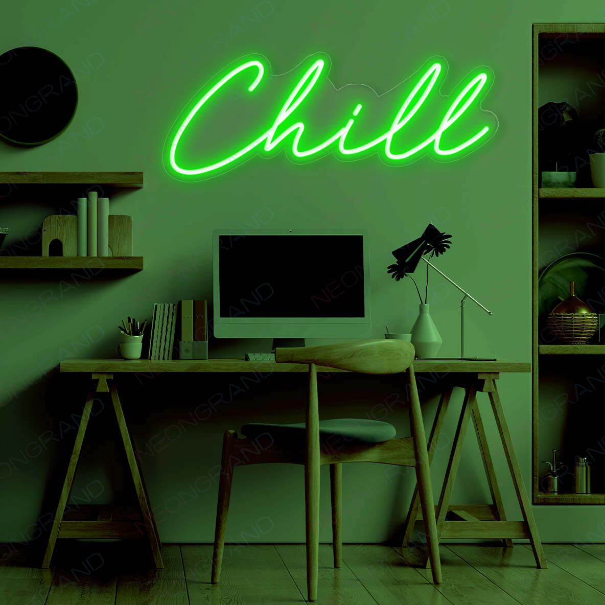 Chill Neon Sign Led Light green