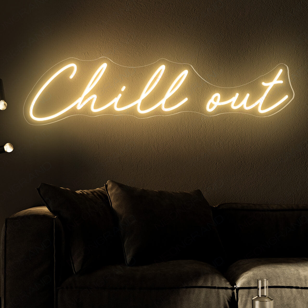 Igangværende Bedstefar 945 Chill Out Neon Sign Led Light - NeonGrand