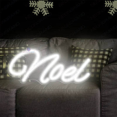 Christmas Neon Signs Noel Led Light White