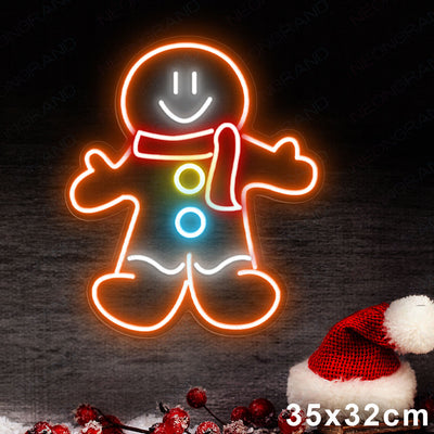 Christmas Neon Signs Noel Santa Snowman Led Light 9