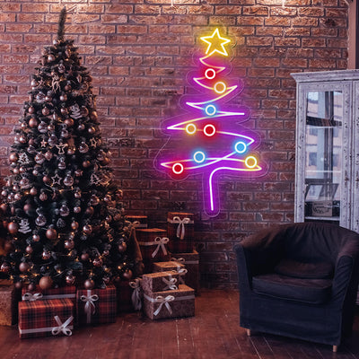 Christmas Tree Neon Light Led Sign 2