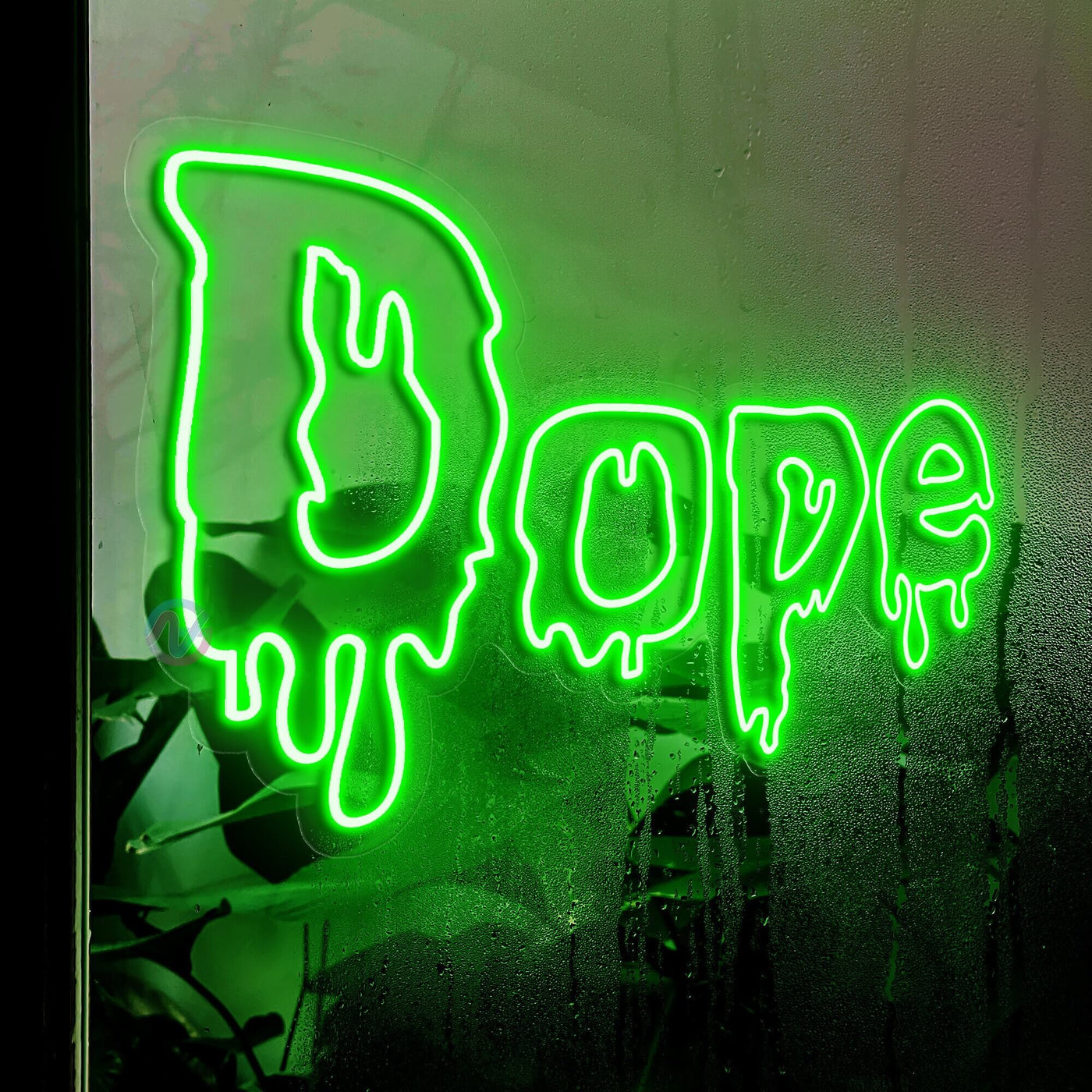 Weed Led Sign Dope Neon Light