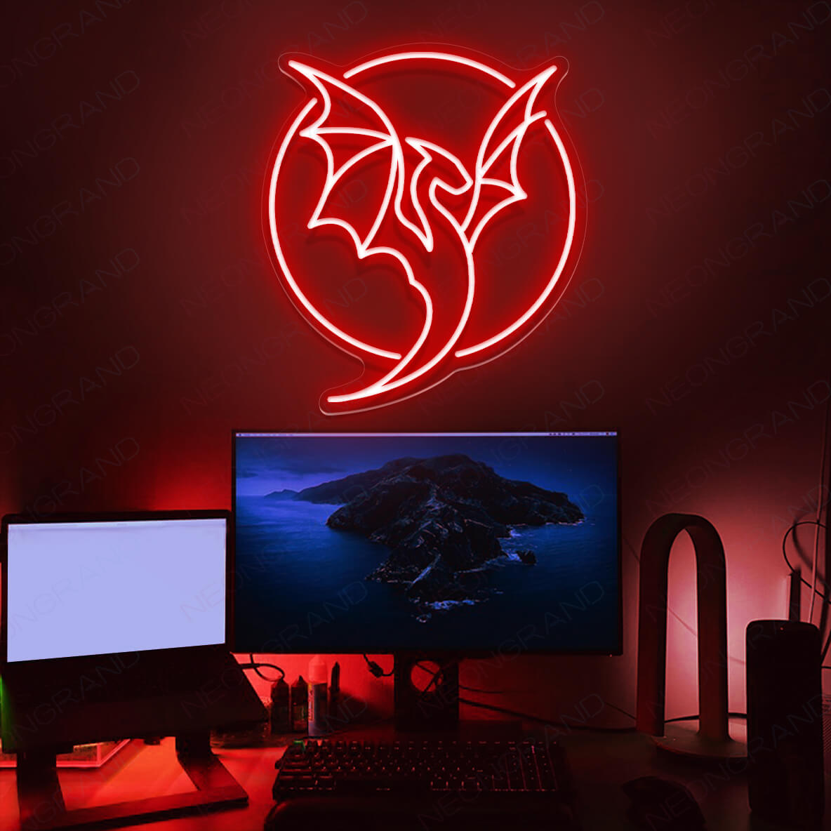 Dragon Neon Sign Red Dragon Led Light red