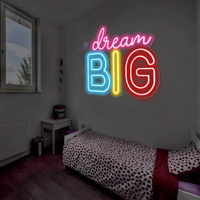 Dream Big Neon Sign Dreamer Led Light 3