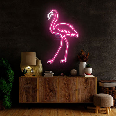 Flamingo Neon Sign Pink Led Light 2