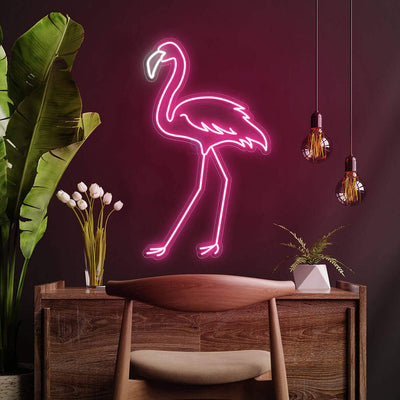 Flamingo Neon Sign Pink Led Light