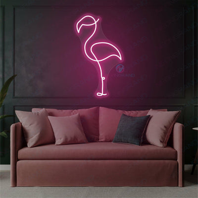 Flamingo Neon Light Aesthetic Led Light PINK