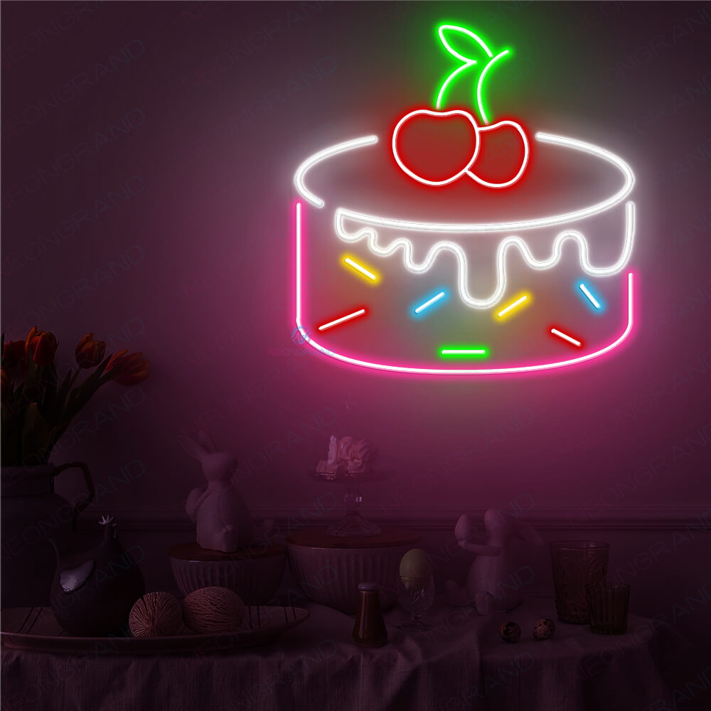 Food Neon Sign Cake Coffee Bakery Led Light 1