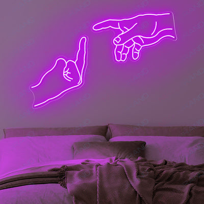 Fuck You Neon Sign Bar Led Light purple