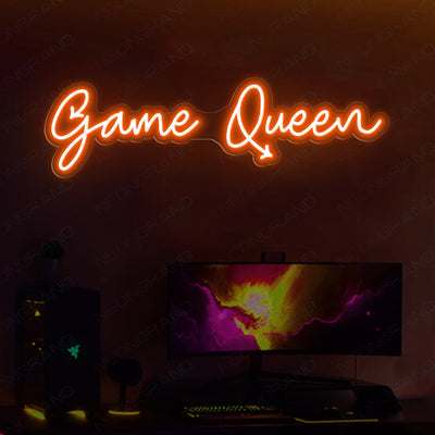Game Queen Neon Signs Game Room Led Light