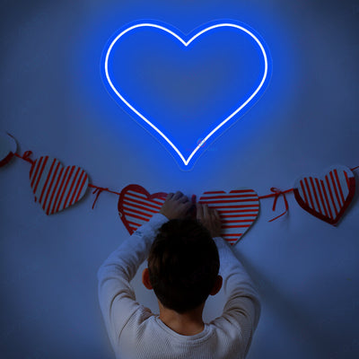 Heart Neon Sign Heart Shape Led Light