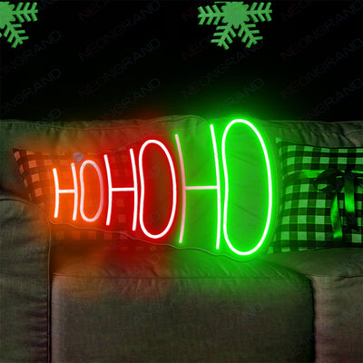 Ho Ho Ho Neon Sign Christmas Led Light wm