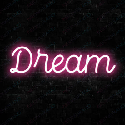 Dream Neon Sign Led Light Pink
