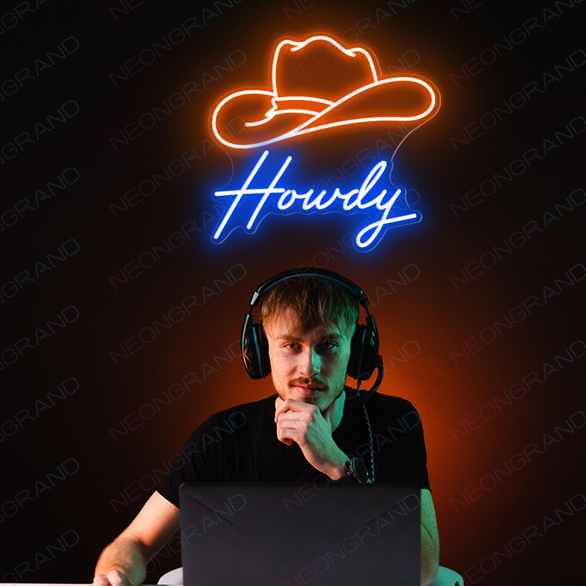 Howdy Light Up Sign Led Howdy Neon Sign - NeonGrand