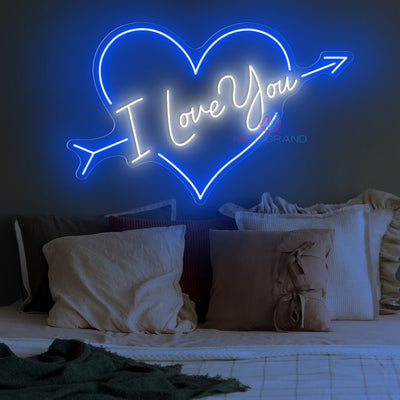 I Love You Neon Sign Valentine Neon Sign Love Led Light white
