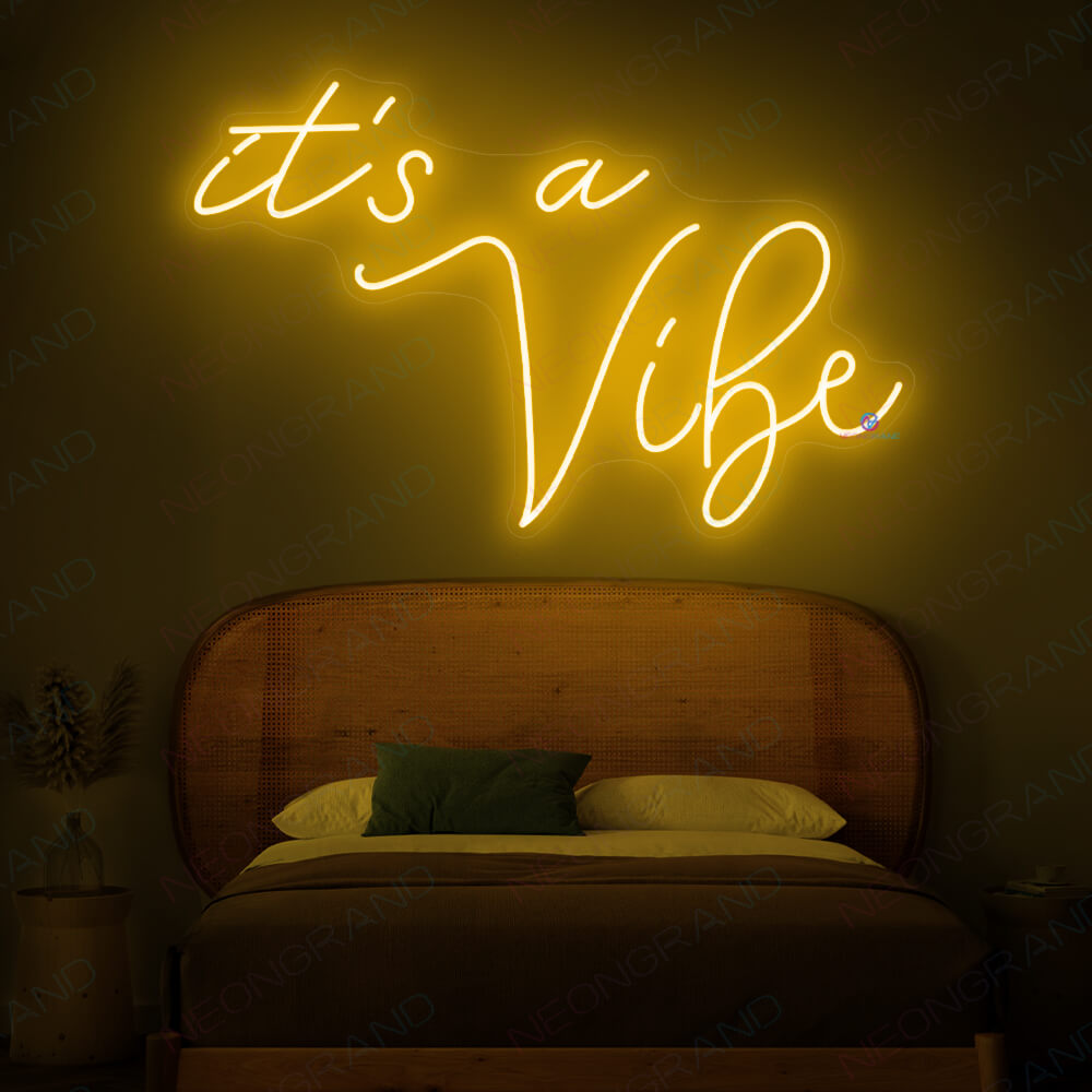 It's A Vibe Neon Sign Led Light