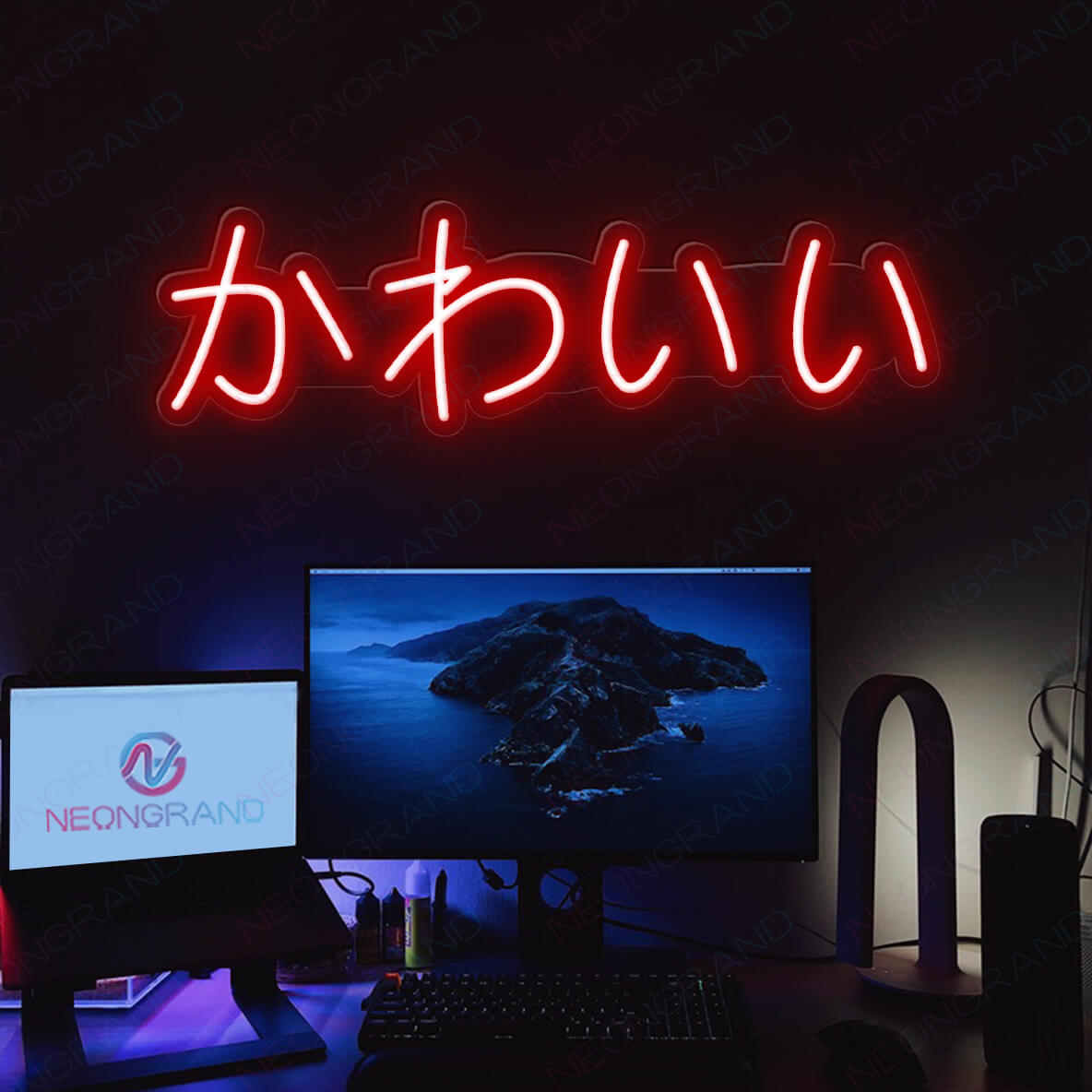 Kawaii Neon Sign Adorable Neon Japanese Led Light red