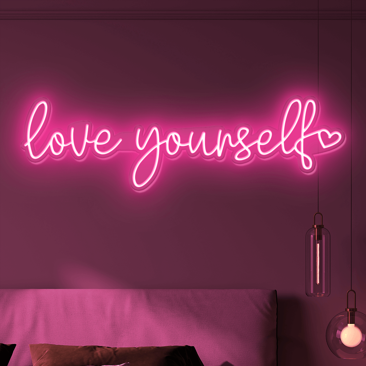 Love Yourself Army Neon Sign KPop Led Light m1