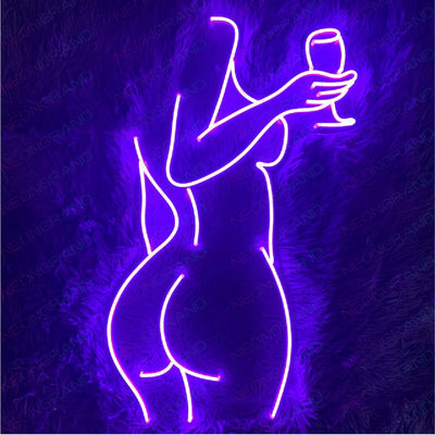 Neon Female Body Sign Sexy Neon Signs Lady Led Light