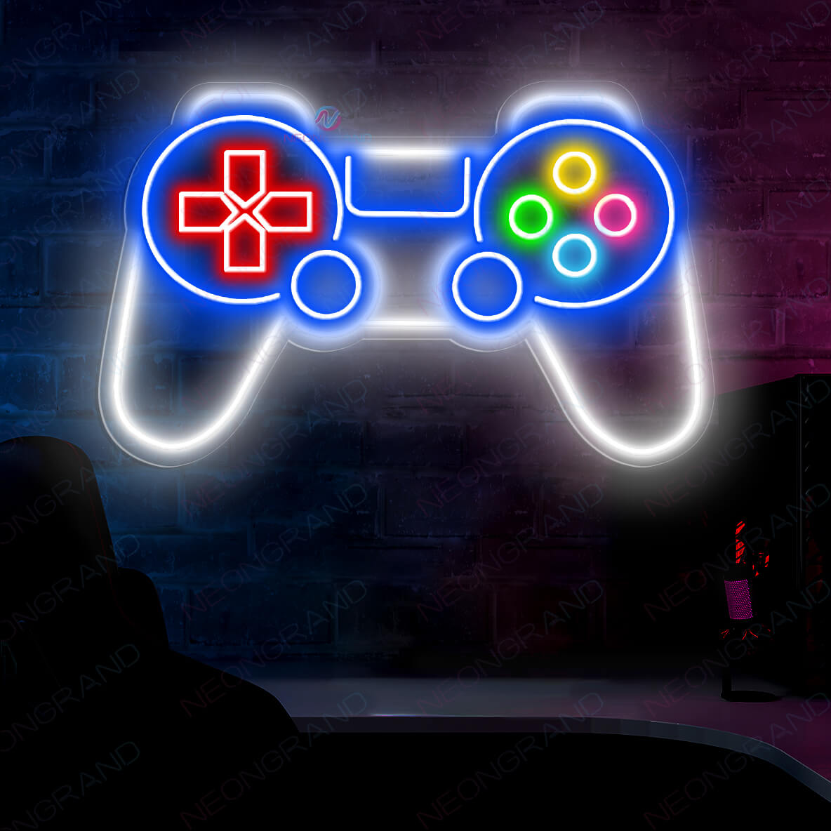 Neon Controller Sign Gamepad Led Light Gamer Neon Sign - NeonGrand