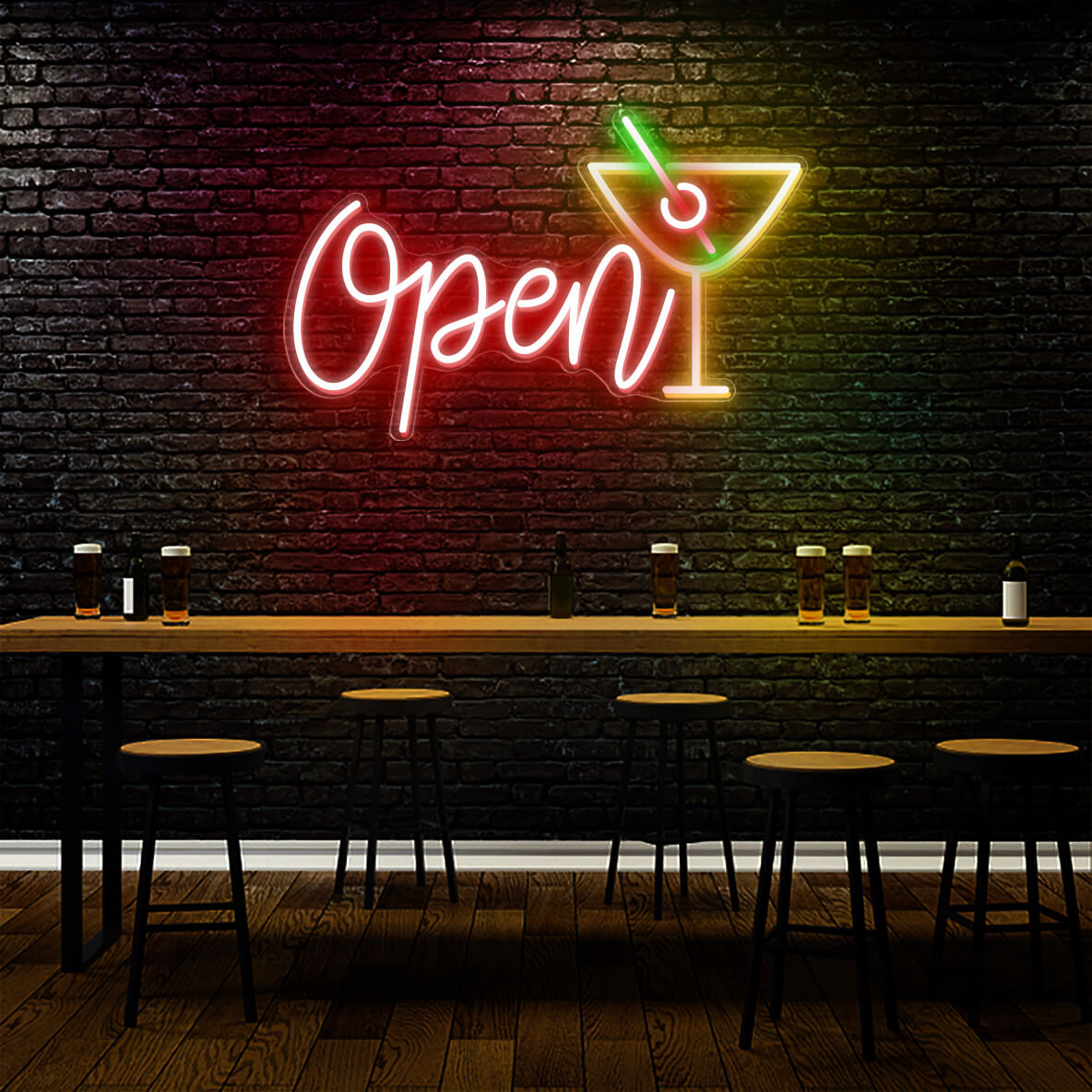 Neon Open Signs Led Light Red
