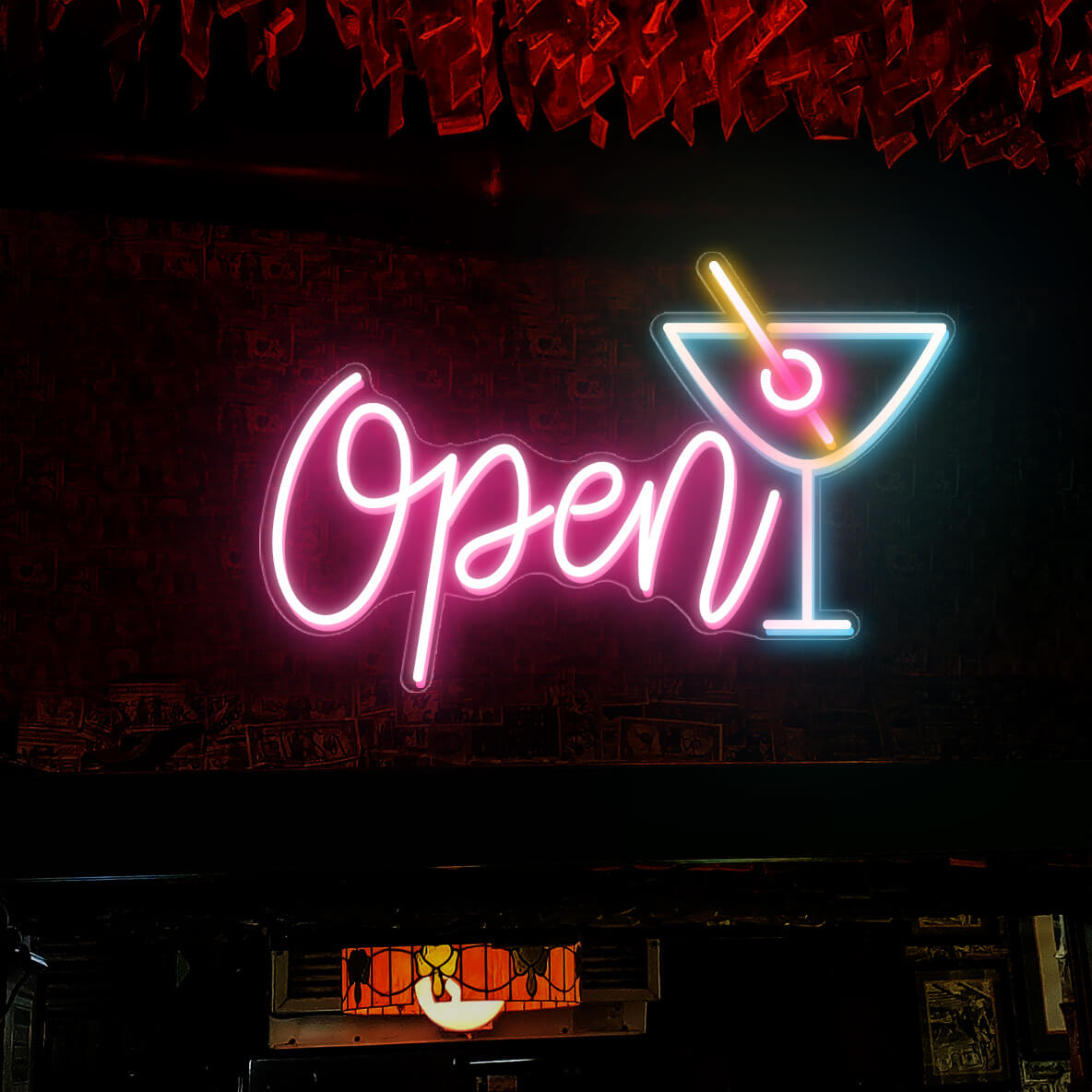 Neon Open Signs Led Light Pink