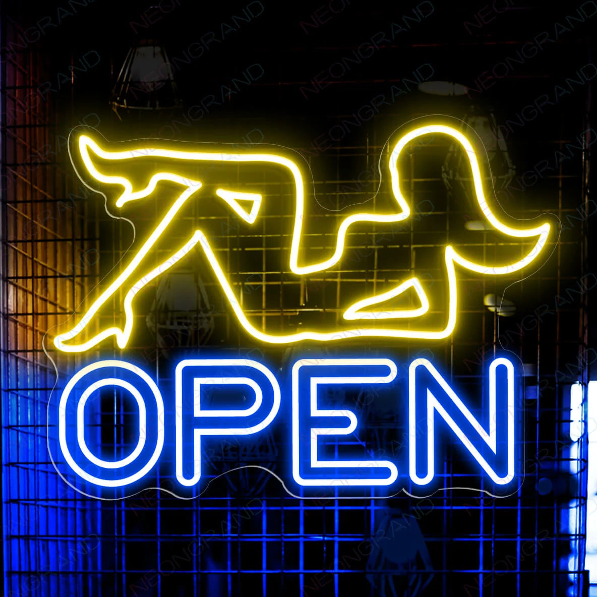 Neon Strip Club Sign Bar Led Light yellow