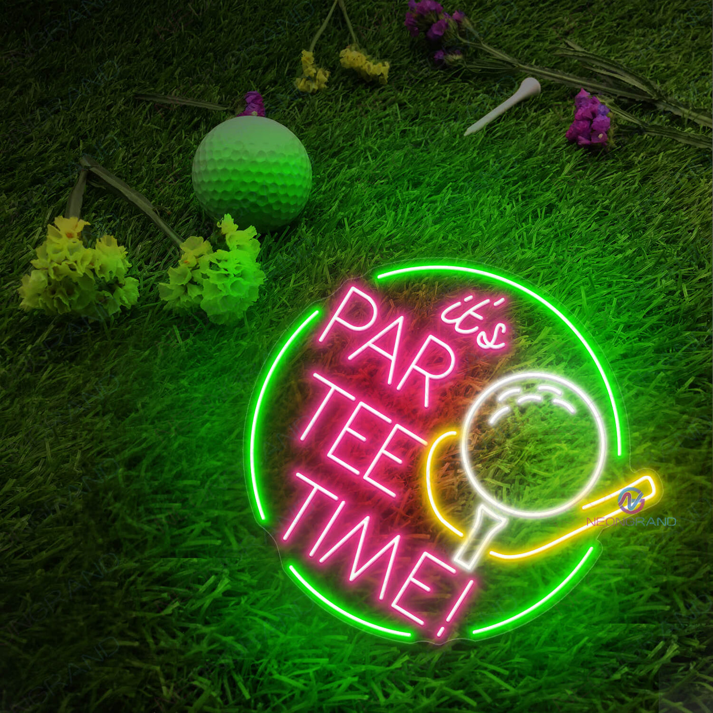 Neon Golf Signs Party Neon Sign Led Light NeonGrand