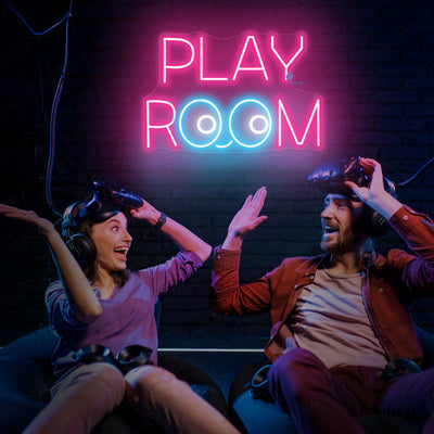 Playroom Neon Sign Game Led Light pink