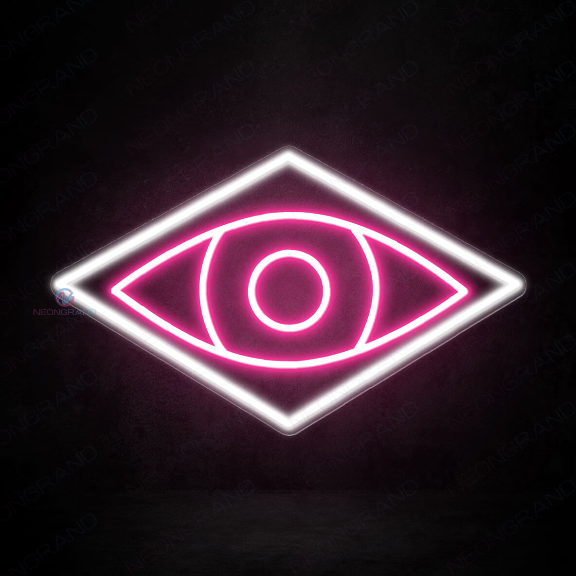 Psychic Neon Sign Eyes Led Light pink