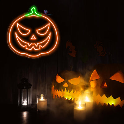 Pumpkin Neon Sign Halloween Led Light 1