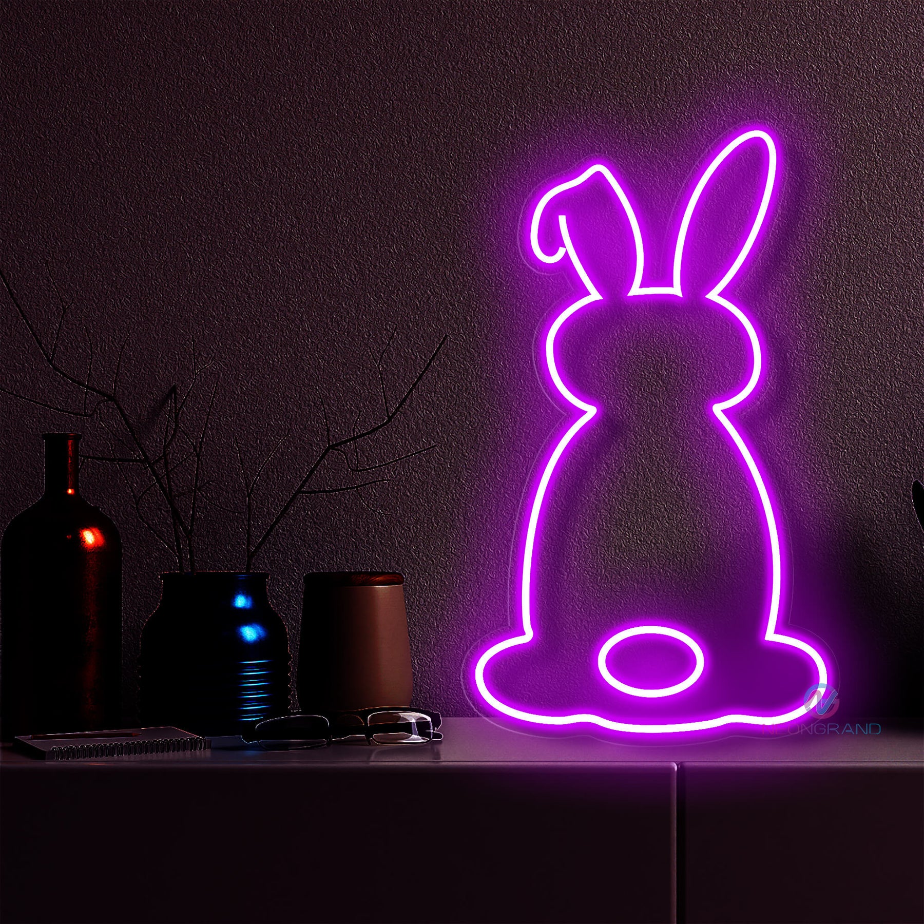 Rabbit Neon Sign Animal Led Light Cool Neon Sign - NeonGrand