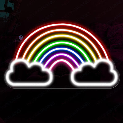 Rainbow Neon Light Cloud Led Sign 2