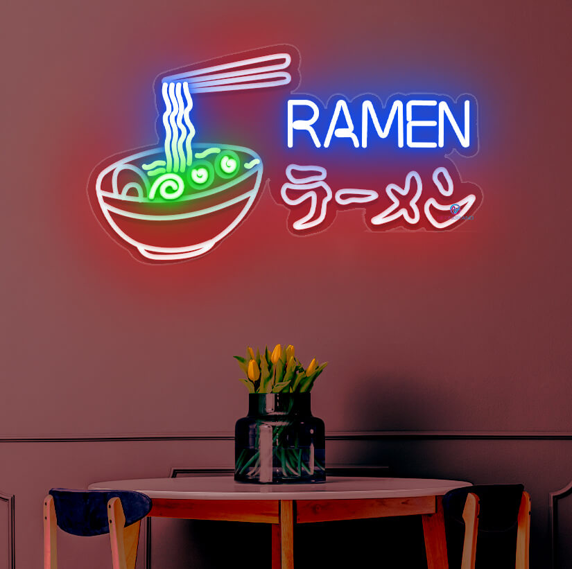 Ramen Neon Sign Japanese Noodle Led Light